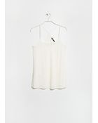 Mango Lace Appliqué Top - Lyst