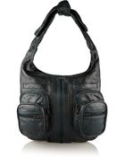 Alexander Wang Donna Textured-Leather Shoulder Bag - Lyst
