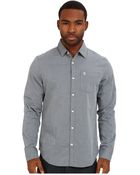 Original Penguin Printed Oxford L/S Woven - Lyst