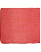 Alexander McQueen Skullprint Silk Chiffon Scarf Redpink - Lyst
