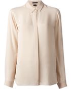 Theory 'Aquilina' Blouse - Lyst
