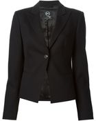 McQ by Alexander McQueen Single Button Fitted Blazer - Lyst