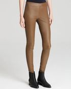 Vince Leggings Leather - Lyst