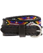 Asos Sead Bead Geotribal Waist Belt - Lyst