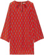 Issa Printed Silk Mini Dress - Lyst