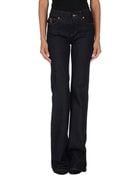 John Galliano Denim Trousers - Lyst