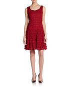 Max Studio Medallion Patterned Dress - Lyst