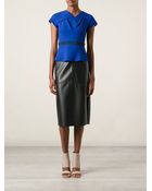 Peter Pilotto Pleated Top - Lyst