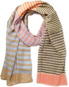 21men Everyday Striped Scarf - Lyst