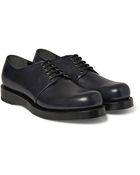 Gucci Leather Derby Shoes - Lyst