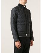 Ferragamo Quilted Jacket - Lyst
