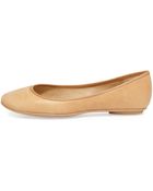 Ash Instinct Leather Ballet Flat - Lyst