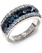 Judith Leiber Two-Tone Sparkle Ring - Lyst