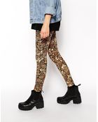 Puma Leggings With All Over Leopard Print - Lyst