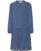Temperley London Embellished Washed-Silk Dress - Lyst