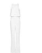 Cushnie et Ochs Stretch Cady V Neck Jumpsuit - Lyst