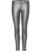 Stella McCartney Skinny Ankle Grazer Trousers - Lyst
