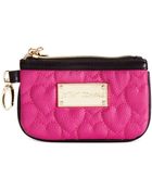 Betsey Johnson Zip Coin Purse - Lyst