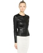 Drome Stretch Nappa Leather Jacket - Lyst