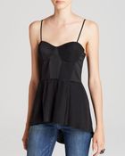 Elizabeth And James Top - Morgan Silk - Lyst