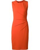 Narciso Rodriguez Fitted Dress - Lyst