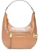 Michael Kors Michael Rhea Zip Medium Shoulder Bag - Lyst