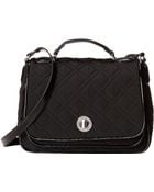 Vera Bradley Turnlock Crossbody - Lyst