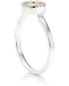 Monica Vinader Diva Mini Circle Open Diamond Ring - Lyst