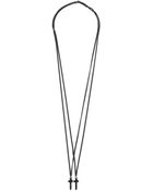 DSquared2 Double Cross Necklace - Lyst