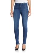 J Brand Maria High-Rise Skinny Jeans - Lyst