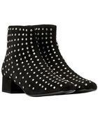 Saint Laurent Black Suede Ankle Boots - Lyst