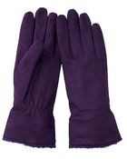 Uniqlo Women Heattech Lining Faux Leather Gloves - Lyst