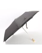 Alexander McQueen Black Skull Detail Compact Umbrella - Lyst