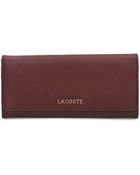 Lacoste Institutionnel Flap Wallet - Lyst