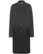 Ferragamo Wool And Mohair-Blend Knit Coat - Lyst