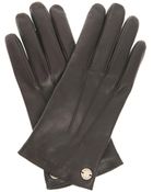 Gucci Leather Gloves - Lyst