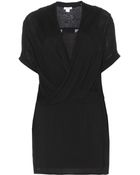 Helmut Lang Draped Dress - Lyst