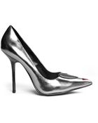 Alice + Olivia 'Josie' Face Appliqué Mirror Leather Pumps - Lyst