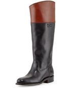 Frye Jet Leather Riding Boot - Lyst