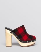 Woolrich Platform Mule Clogs - Journalist High Heel - Lyst