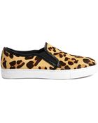 Asos Daisy Pony Effect Sneakers - Lyst
