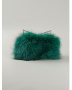 Sara Battaglia Lady Me Clutch - Lyst