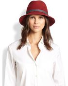 Genie By Eugenia Kim Jordan Wool Felt Fedora/Pebble - Lyst