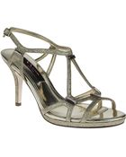 Nina Baylyn High-Heel Slingback Sandals - Lyst