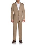 Tommy Hilfiger Trim-Fit Tic-Weave Worsted Wool Suit - Lyst