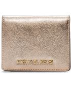 MICHAEL Michael Kors Jet Set Travel Flap Card Holder - Lyst
