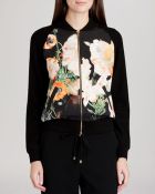 Ted Baker Jacket - Lyndsy Opulent Bloom Bomber - Lyst