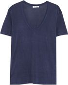 Equipment Devandra Silk-Jersey T-Shirt - Lyst