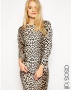 Asos Tall Sweater in Leopard Print - Lyst