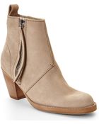 Acne Studios Beige Pistol Short Boots - Lyst